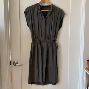 Theory midi dress